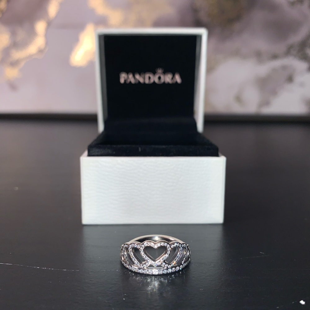 Ring Heart Tiara original Pandora ring